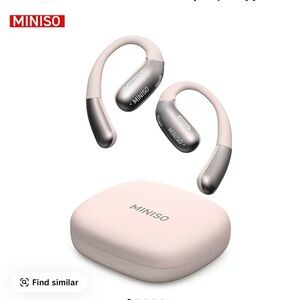 Rose Gold Pink Wireless Earbuds